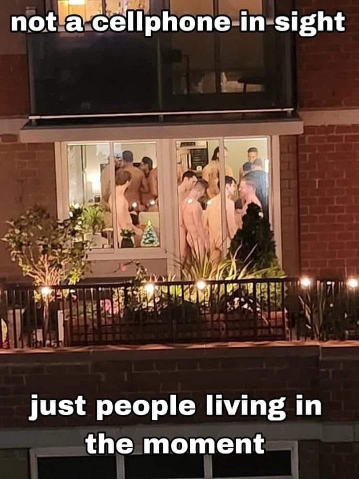 not sight A just people living in the moment