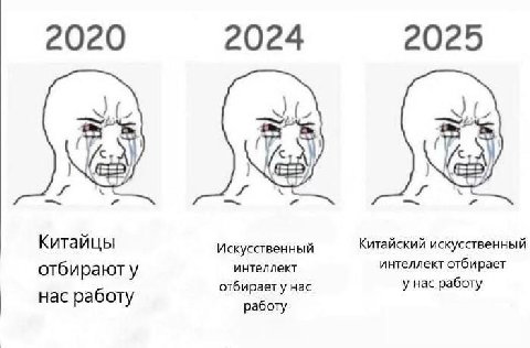 2020 2024 2025 Китайцы Искусственный Китайский искусственный интеллект интеллект отбирает отбираюту у нас работу отбираету нас нас работу работу