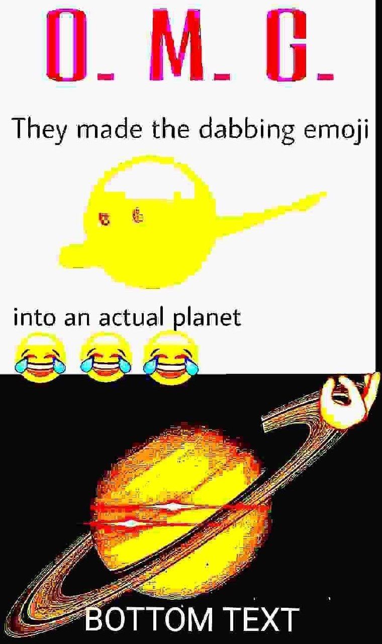 6. They made the dabbing ето] into an actual planet у at 143 ОТТОМ ТЕХТ