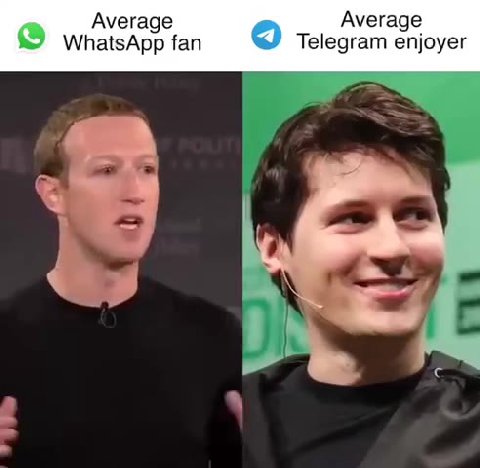 Average Average ® WhatsApp fan Telegram enjoyer