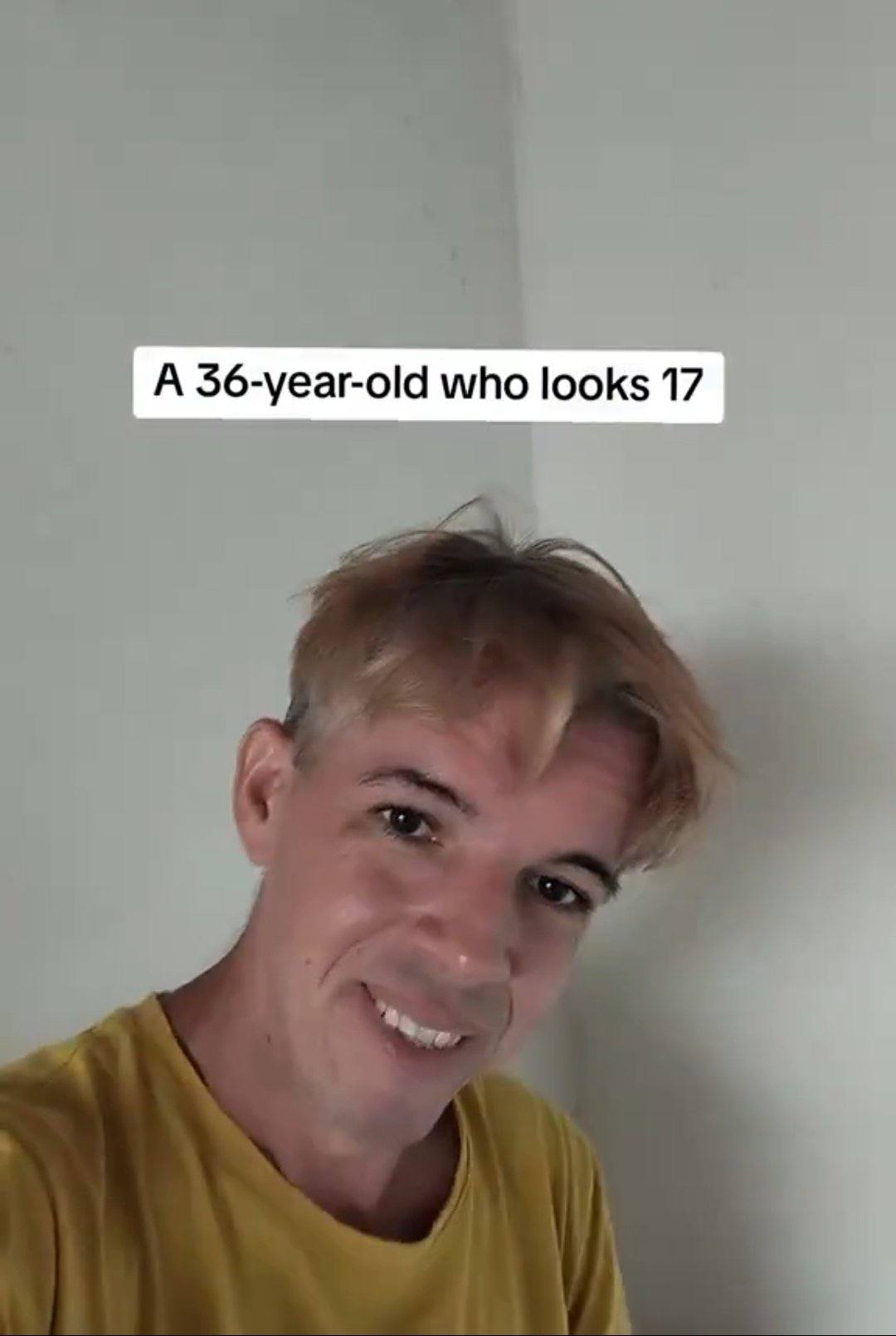 А 36-year-old who looks 17