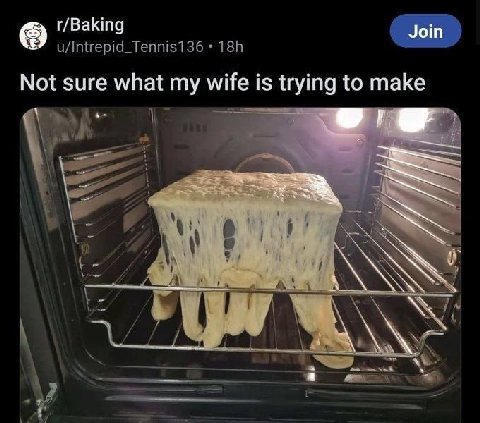 Join r/Baking Not sure what my wife is trying to make