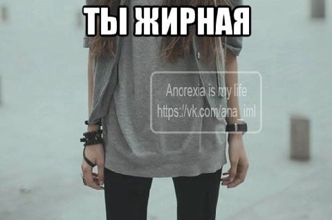 ТЫ ЖИРНАЯ