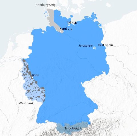 Hamburg Strip Berlin West bank is У at
