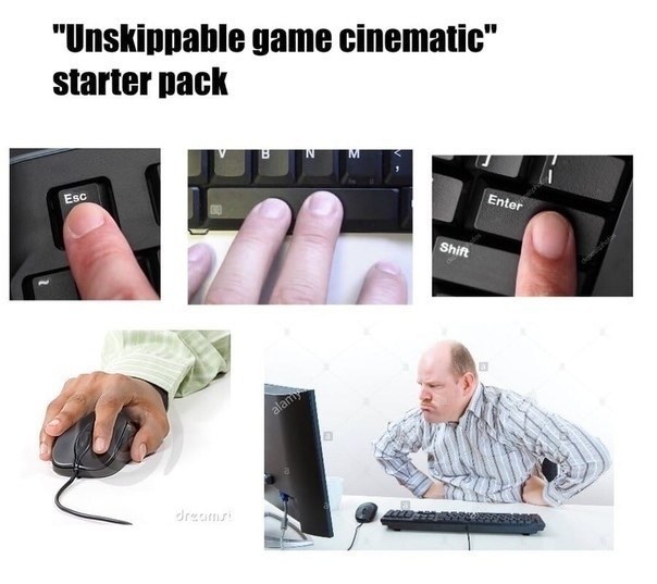 "Unskippable game cinematic" Starter pack Shin 4 LID i