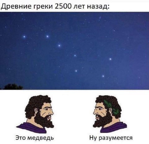 Древние греки 2500 лет назад: Это медведь Ну разумеется