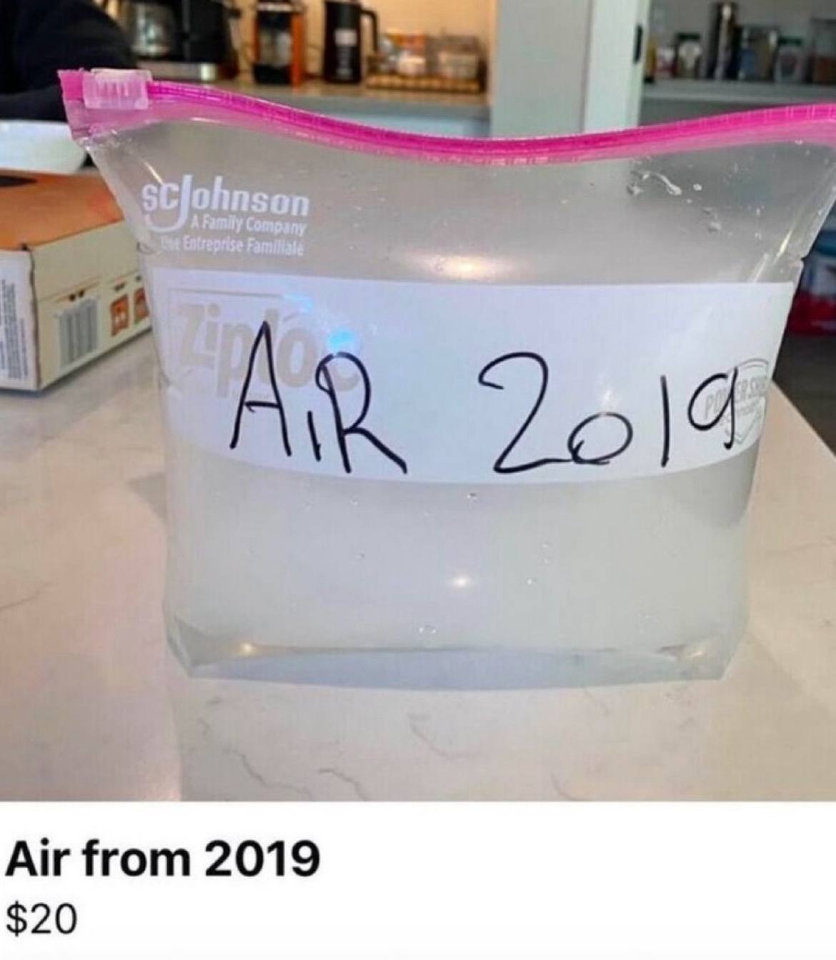 Air from 2019 $20