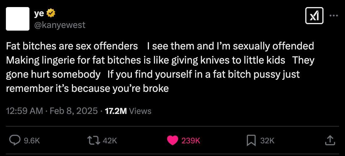 Fat bitches are sex offenders |зее {Пет and sexually offended Making lingerie for fat bitches is like giving knives to little kids They gone hurt somebody If you find yourself in a fat bitch pussy jus