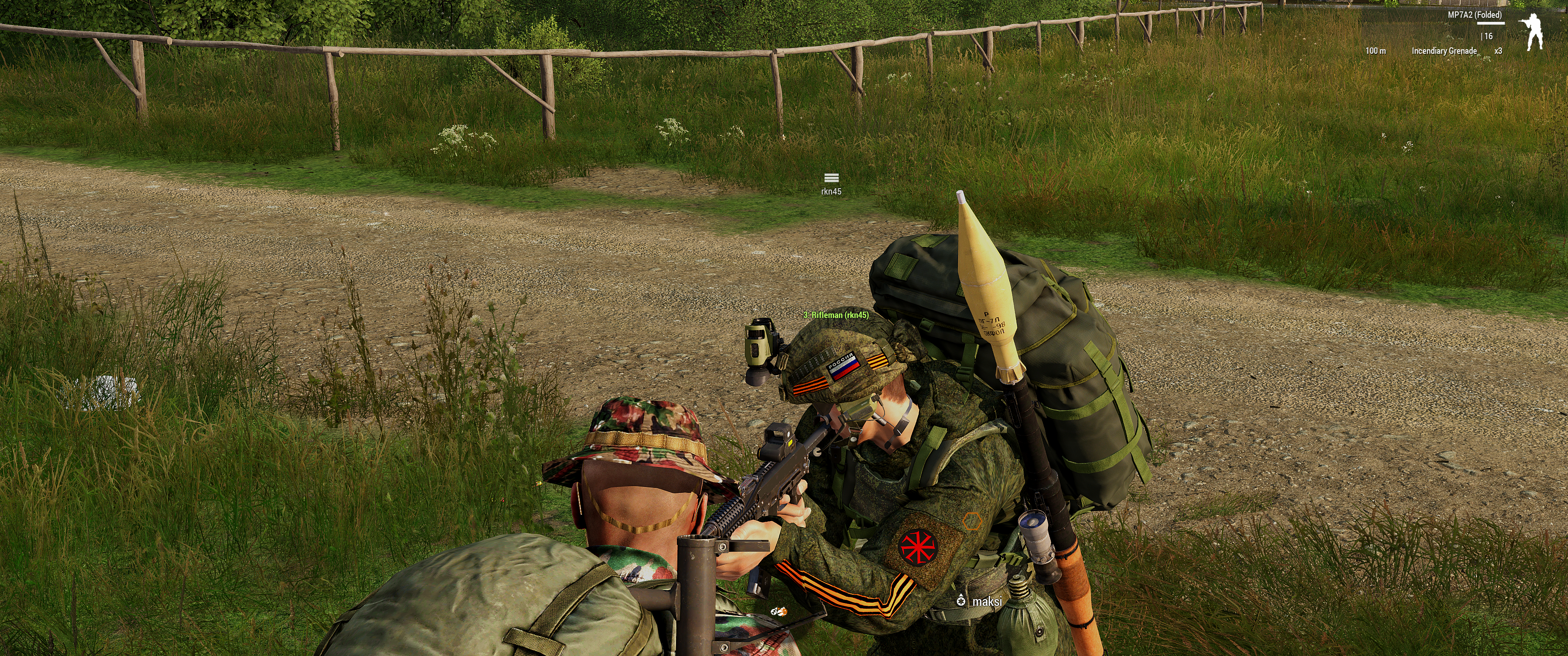 МРТА2 (Folded) |16 100 Incendiary Grenade 3: Rifleman maksi