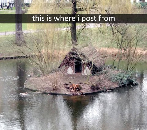 У this is where i post from