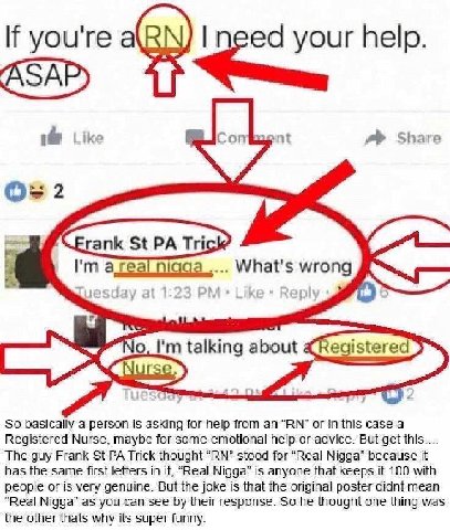 you're а your help. Like Share rank Tri nigga What's wrong Lik Repl talking about So basically а person is asking for help from an or in this case a Registered Nurse, maybe for some emotional help or 