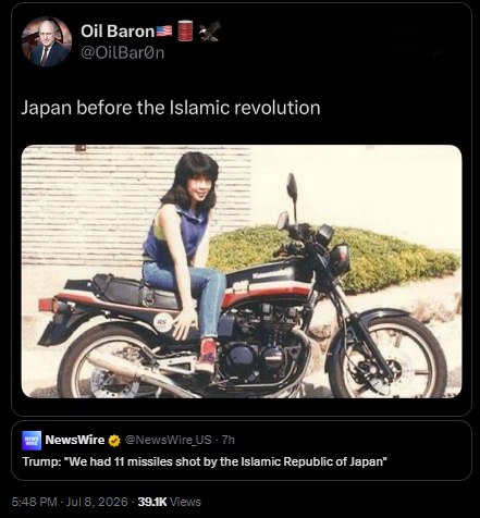 4 ОНВагоп if Japan before the Is revolution NewsWire Trumo: had 11 missiles snot the Republic of Japan"