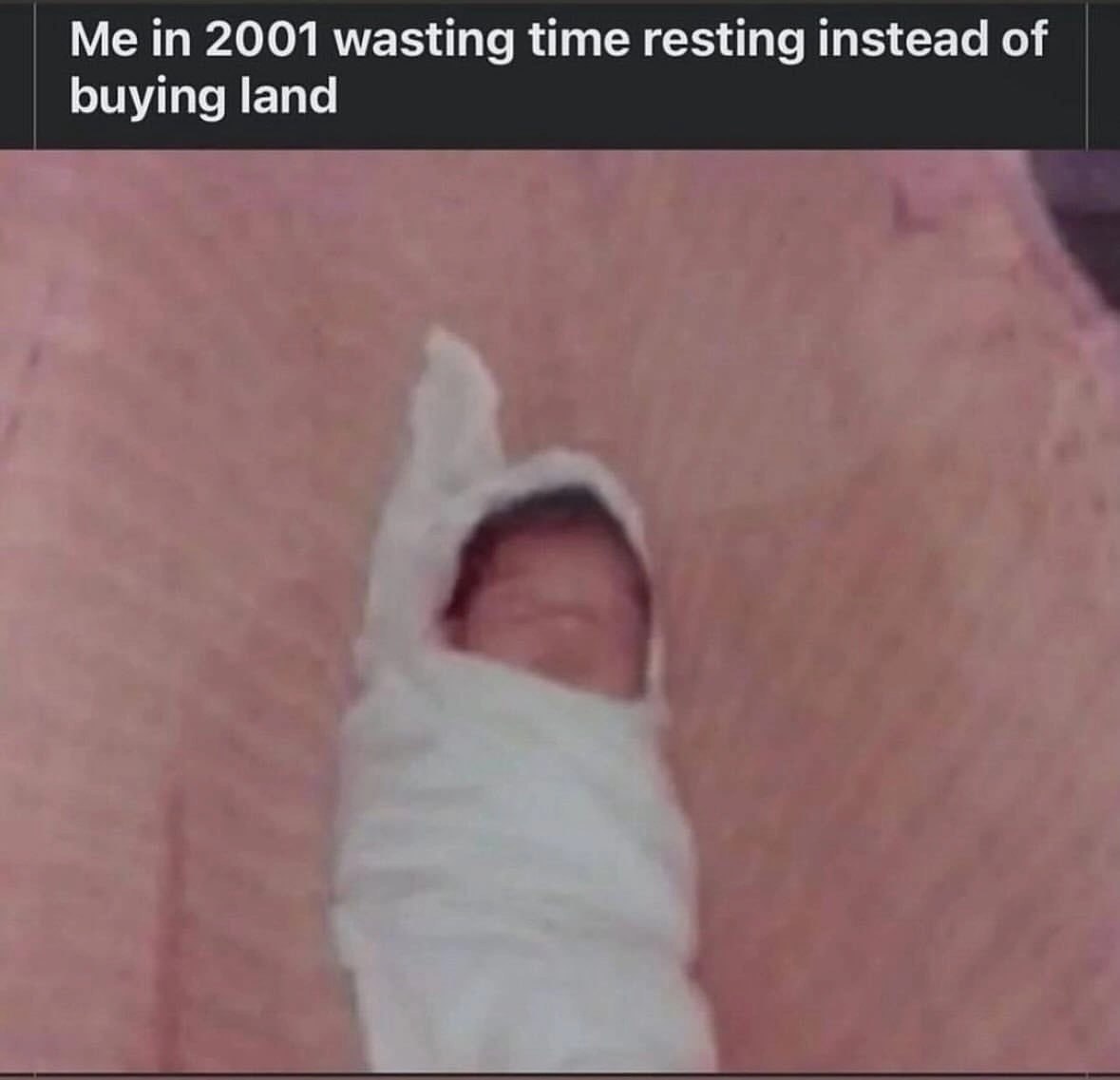 Мет 2001 wasting time resting instead of buying land