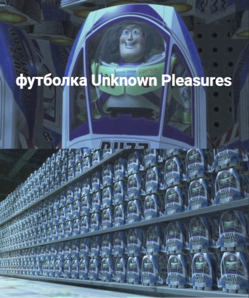 футболка Unknown Pleasures