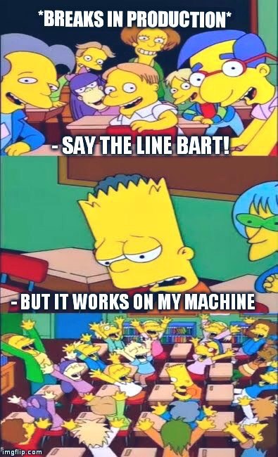 “BREAKS IN SAY THE LINE BART! у ON MY МАСНИНЕ 7 imatlip у