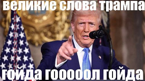 великир олова трампа гойда