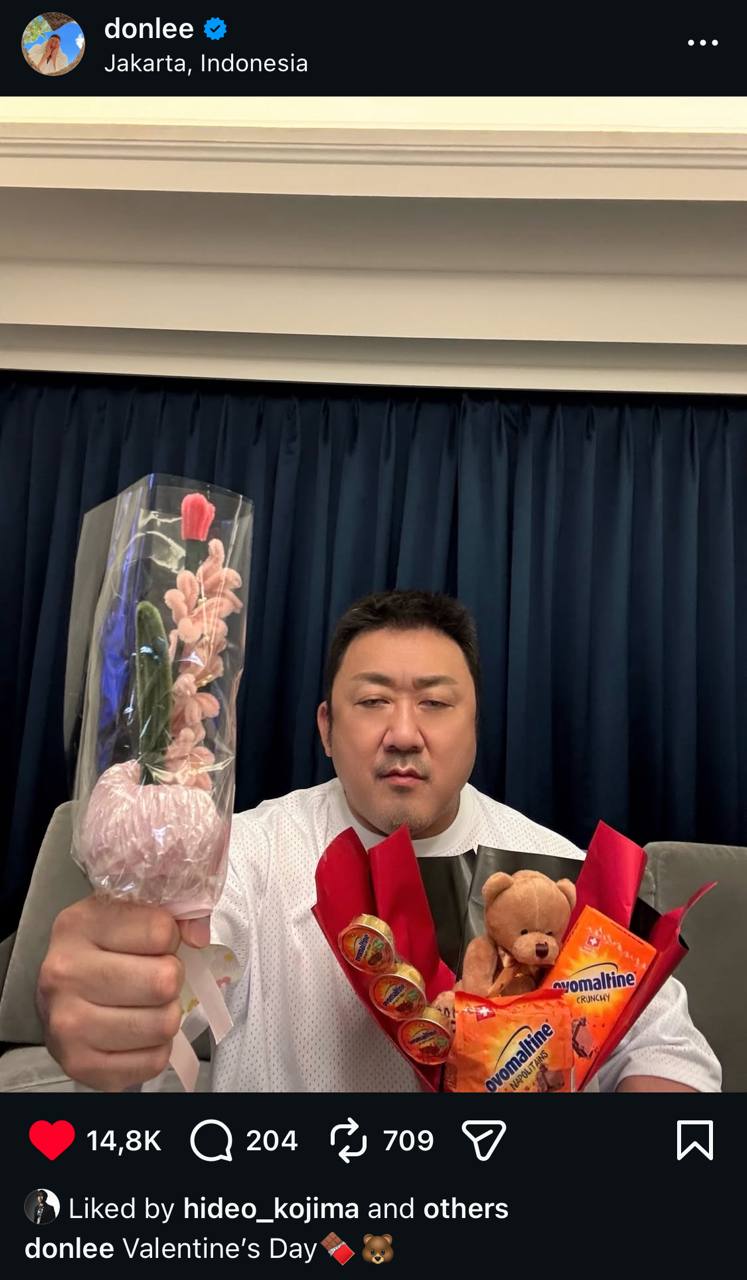 donlee Jakarta, Indonesia а 204 709 Liked hideo_kojima and others donlee Valentine’s Day