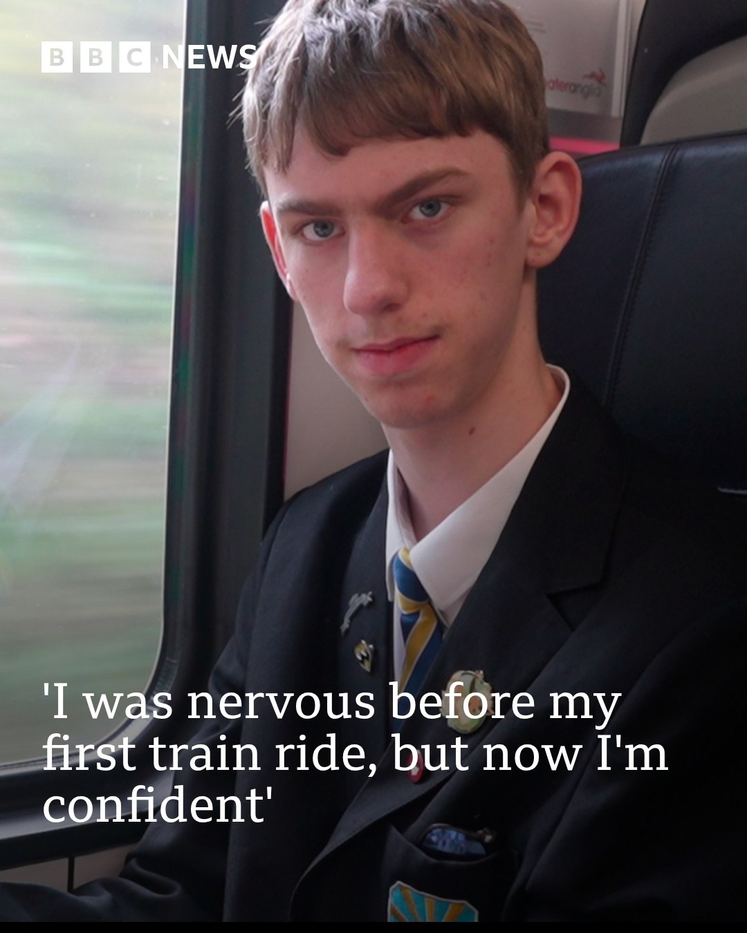 газ nervous before my first train ride, but now