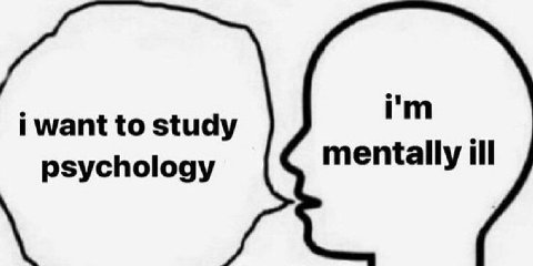 i want to study psychology mentally ill