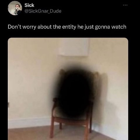 Sick @SickGnar Dude Don’t worry about the entity he just gonna watch