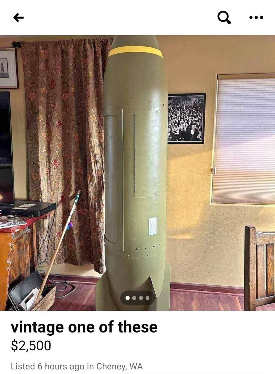 4 WwW Я vintage one of these $2,500 Listed 6 hours ago in Cheney,