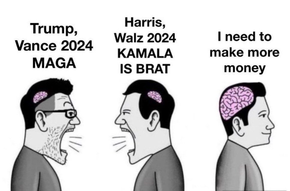 Harris, Trump, Walz 2024 need to Vance 2024 KAMALA make more MAGA IS BRAT money