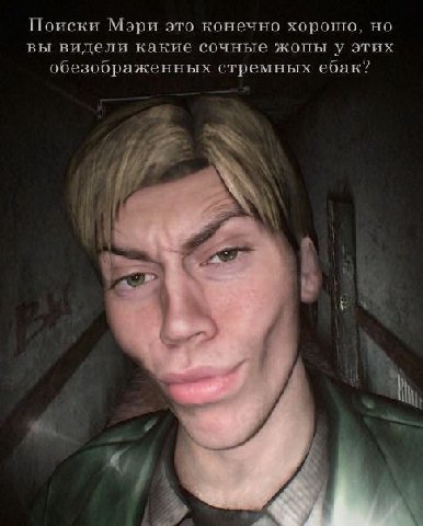 Поиски Мэри это конечно хорошо, но вы видели какие сочные жопы у этих обезображенных стремных ебак? у Hin,