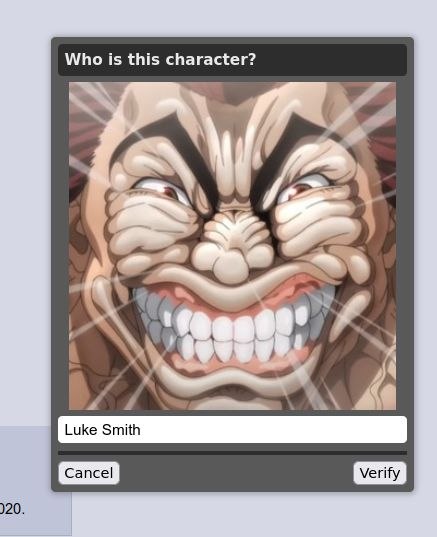 Who is this character? Luke Smith )20.