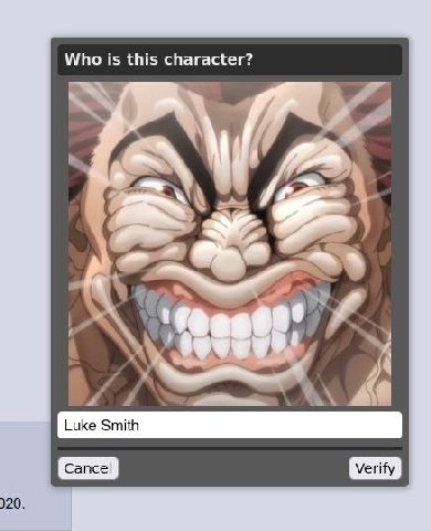 Who is this character? Luke Smith )20.