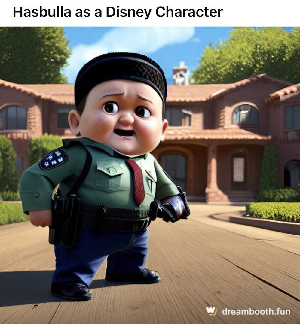 Hasbulla as а Disney Character