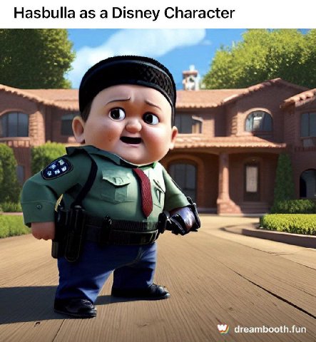 Hasbulla as а Disney Character