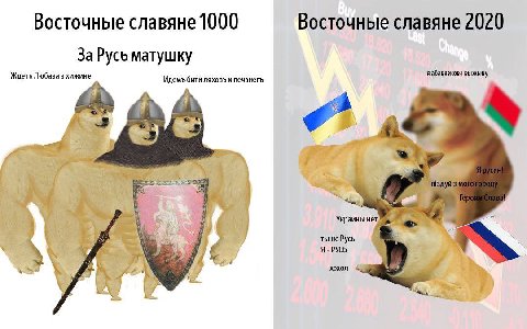 Восточные славяне 1000 Восточные славяне 2020 За Русь матушку Ждеть Любава в хижине Идемъ бити и печэнегь яабавязкова выжыву Украины нет ты не Русь Я- РУСЬ хохол 4