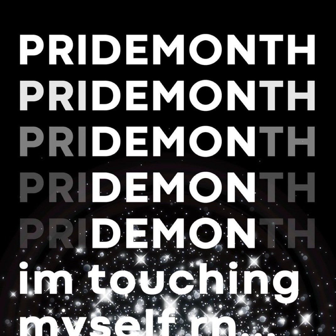 PRIDEMONTH PRIDEMONTH DEMON DEMON DEMON uching