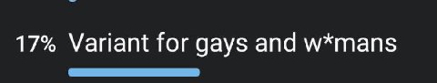 I'm disappointed