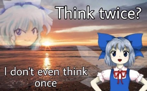 don't think