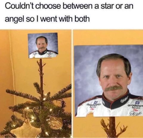 choose between а star or an angel so went with both
