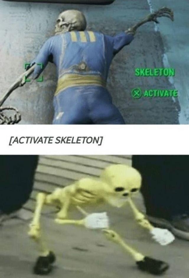 [ACTIVATE SKELETON]