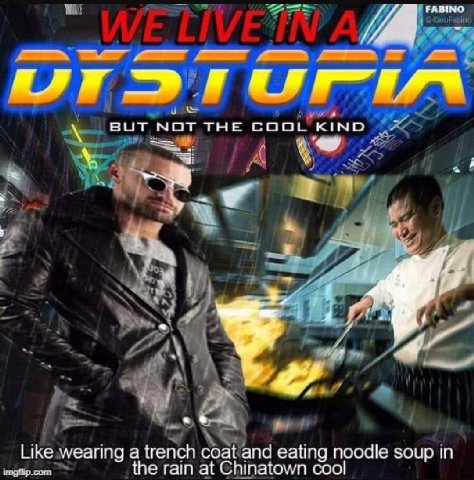 7 FABINO выт мот THE COOL KIND we a 4 Like wearing a trench coat and eating noodle soup the rain at Chinatown cool