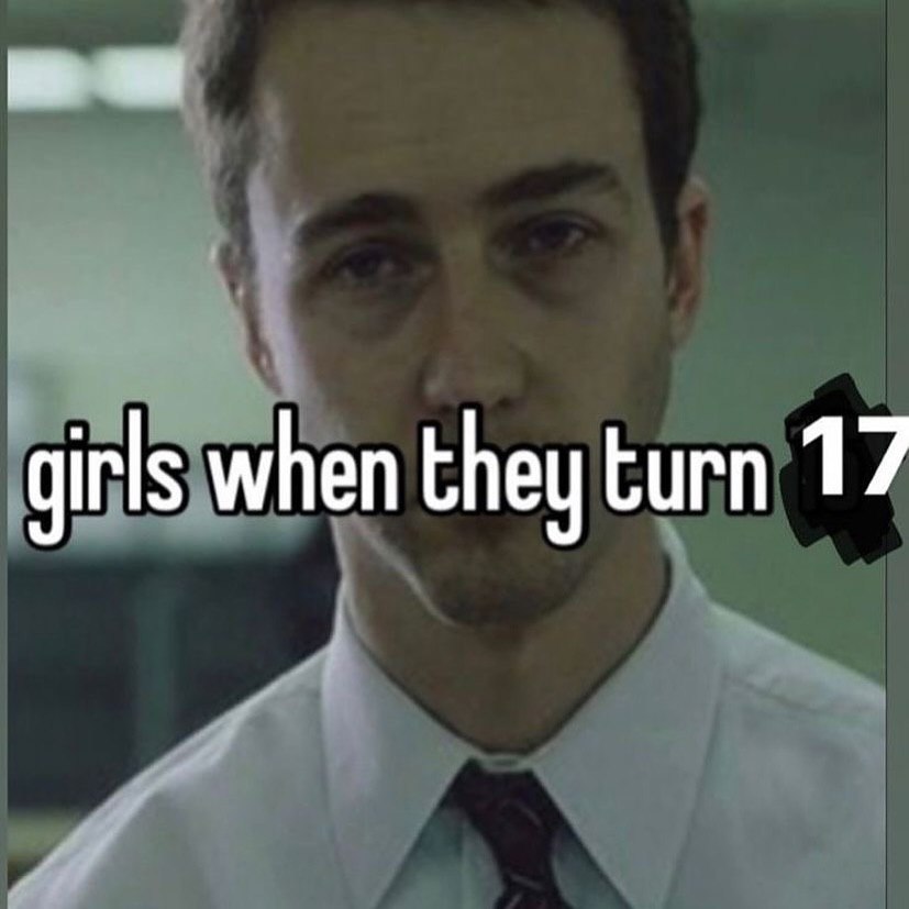 girls when they turn 17