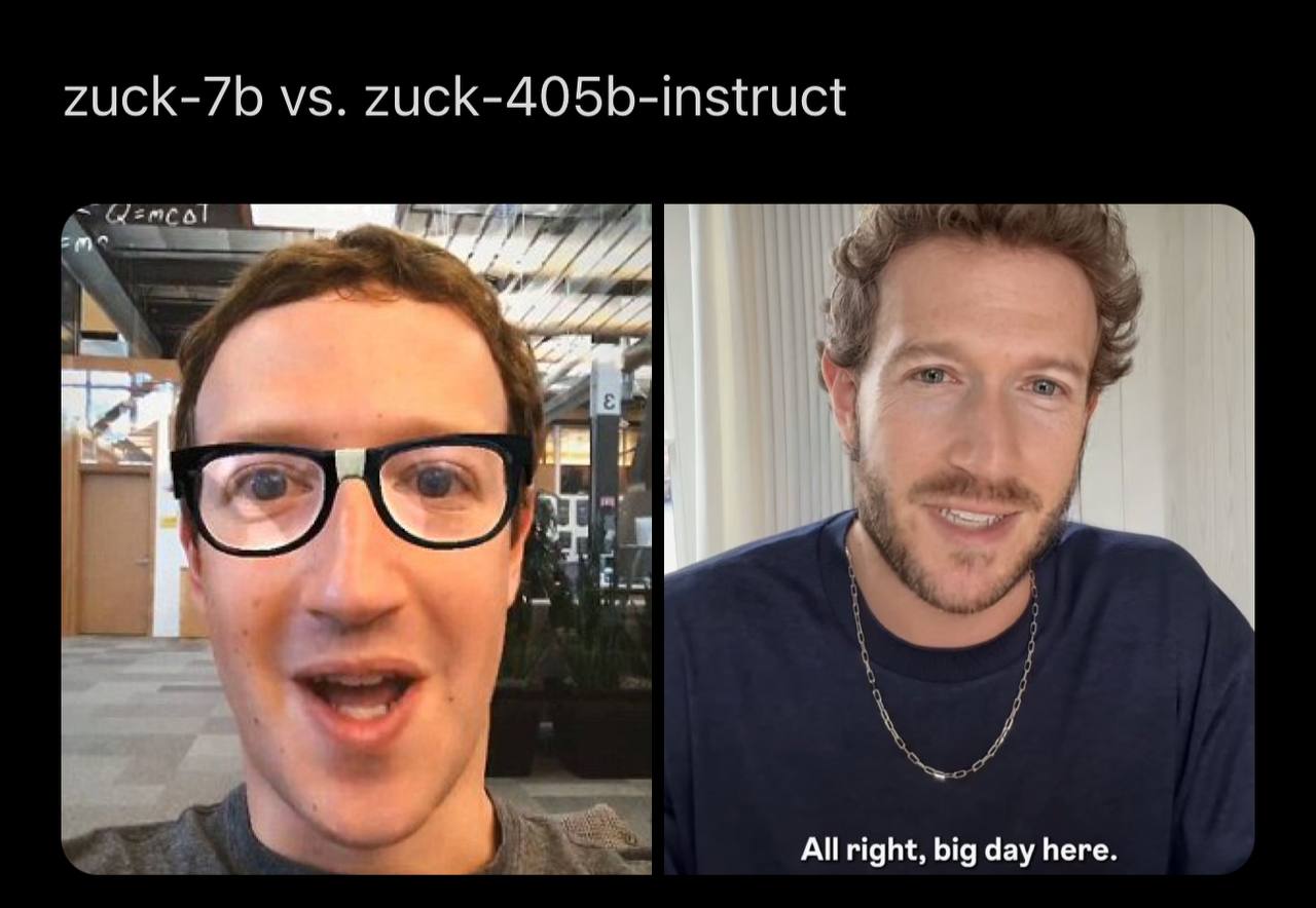 zUcK-405b-instruct All right, big day here.