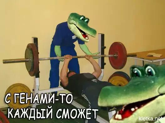 С ГЕНАМИ-ТО КАЖДЫЙ СМОЖЕТ