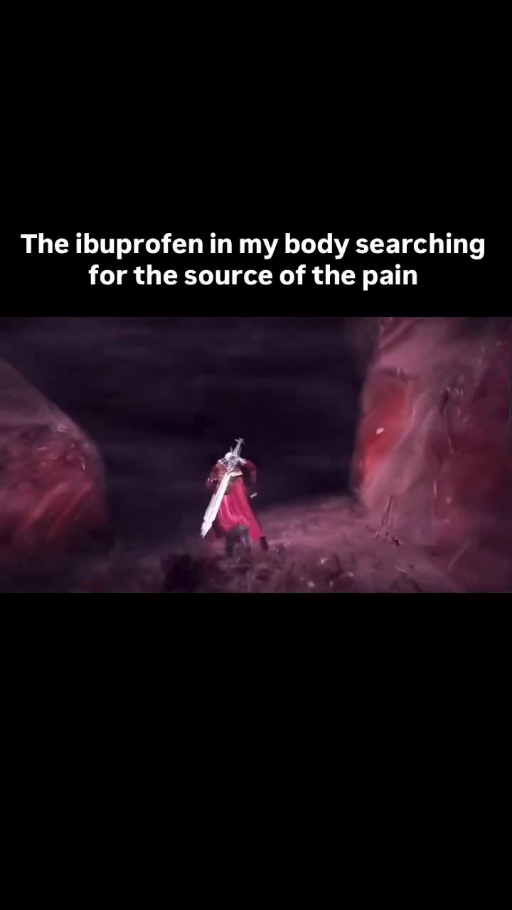The ibuprofen т my body searching