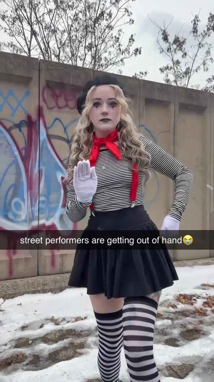 street performers are getting out оГНапа®