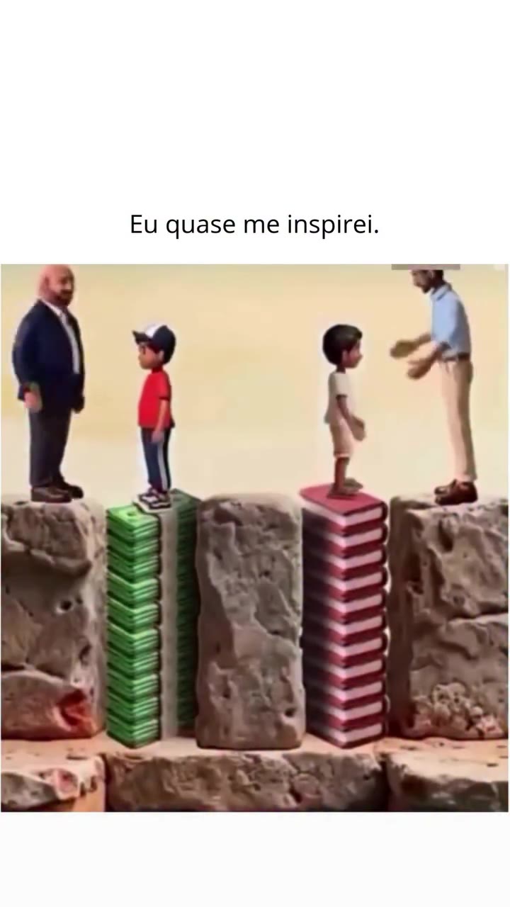 Eu quase me inspirei.