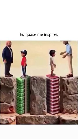 Eu quase me inspirei.