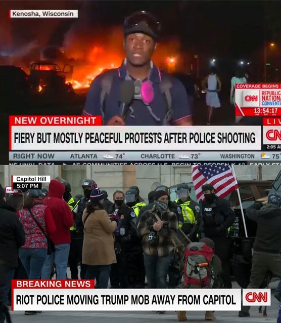 NEW OVERNIGHT FERY BUT MOSTLY PEACEFUL PROTESTS AFTER POLICE SHOOTING BREAKING NEWS RIOT POLICE MOVING TRUMP MOB AWAY FROM CAPITOL