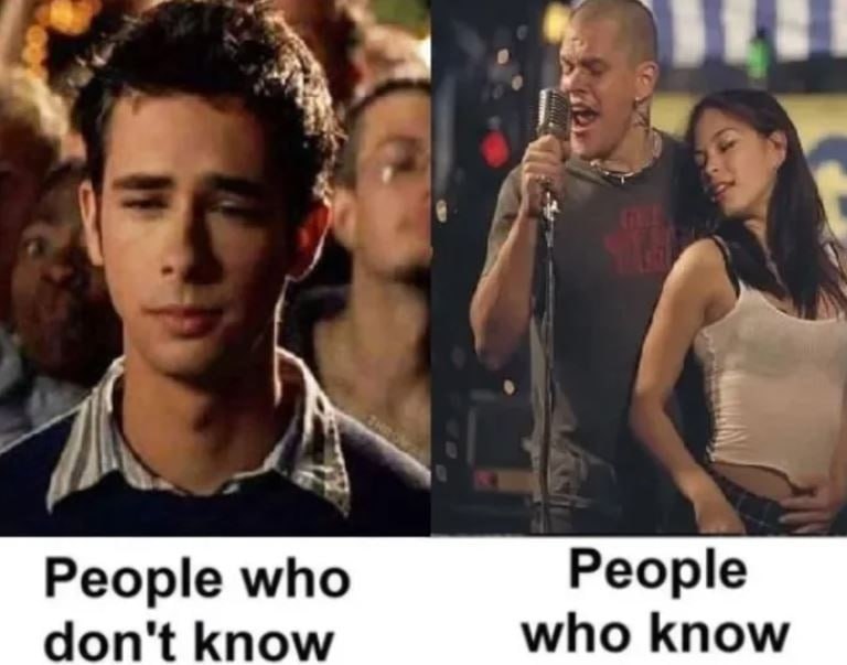 People who People don't know who know