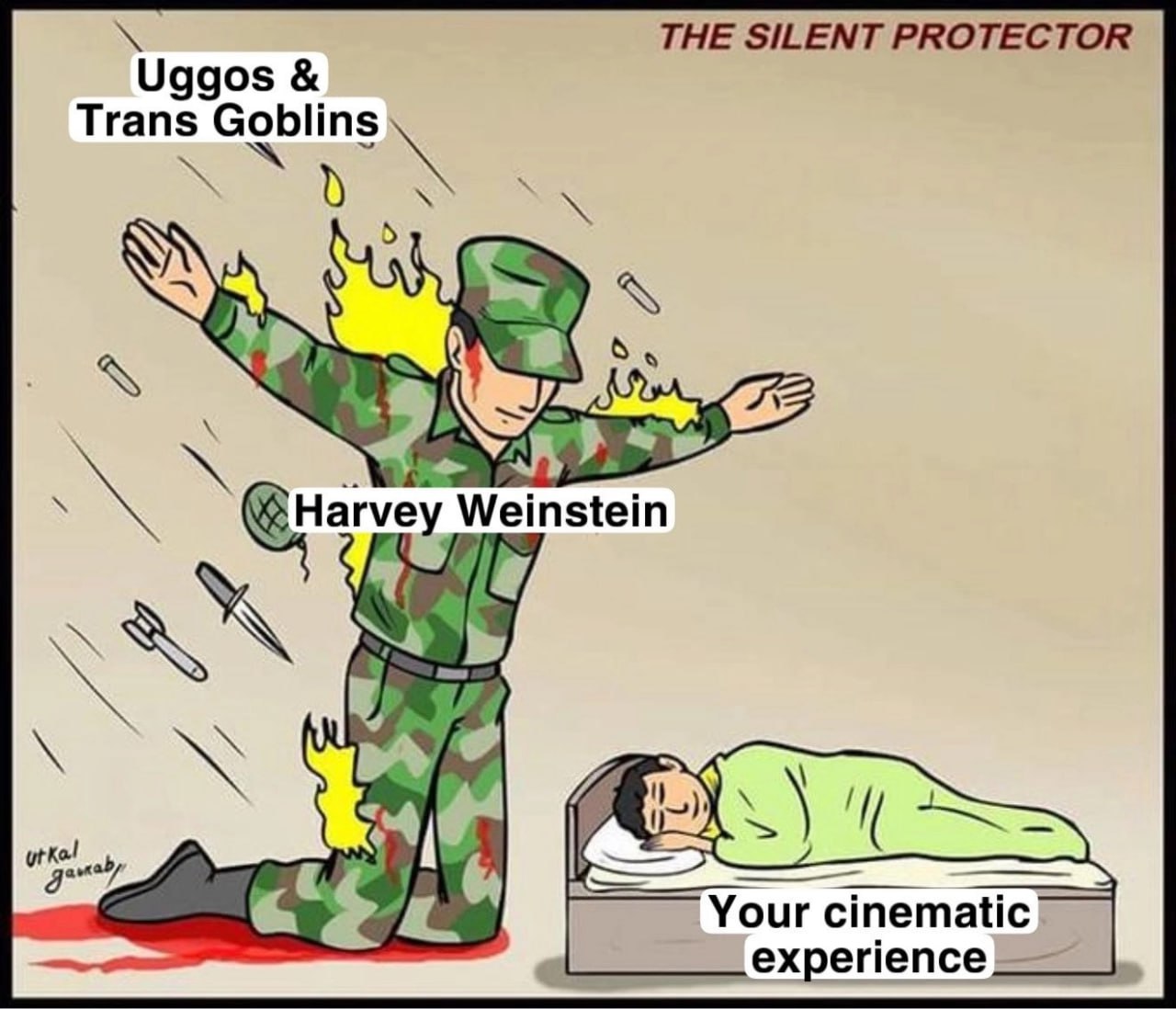 THE SILENT PROTECTOR Uggos Trans А: агуеу Weinstein и aby