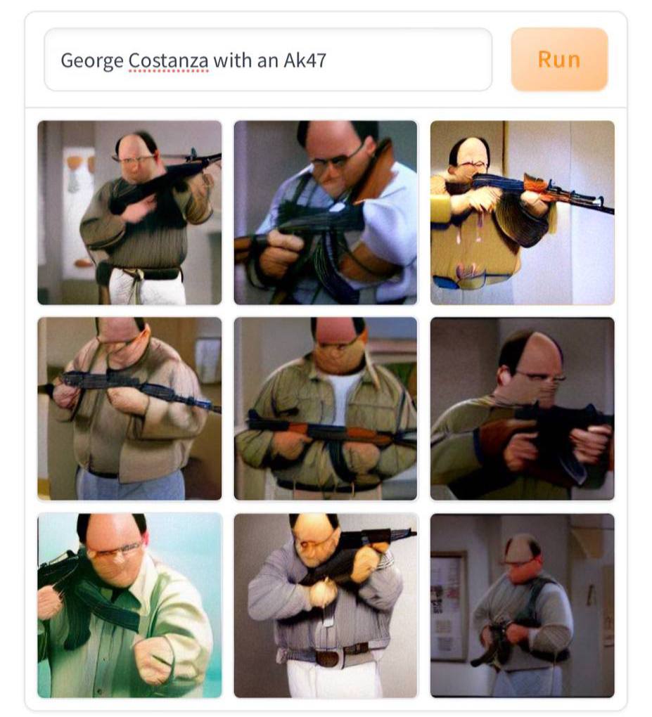 George Costanza with an a