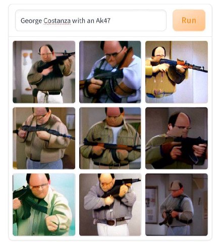 George Costanza with an a